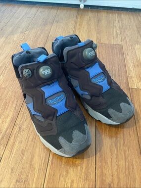 Reebok Insta Pump Fury Sneakers - Black & Blue
